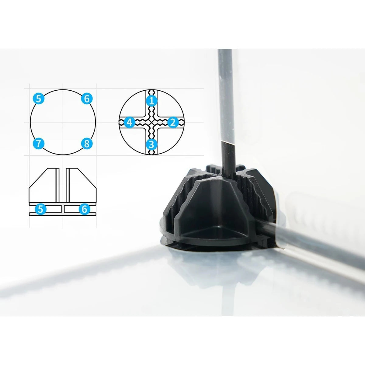 Jaula Antisplash para Conejos y Cobayas – Seguridad con Baño Integrado