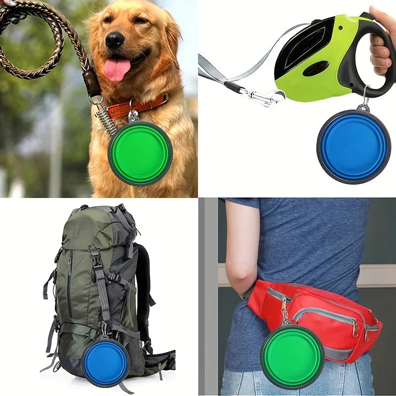Cuenco Plegable para Mascotas – Comodidad y Sostenibilidad en Cada Viaje