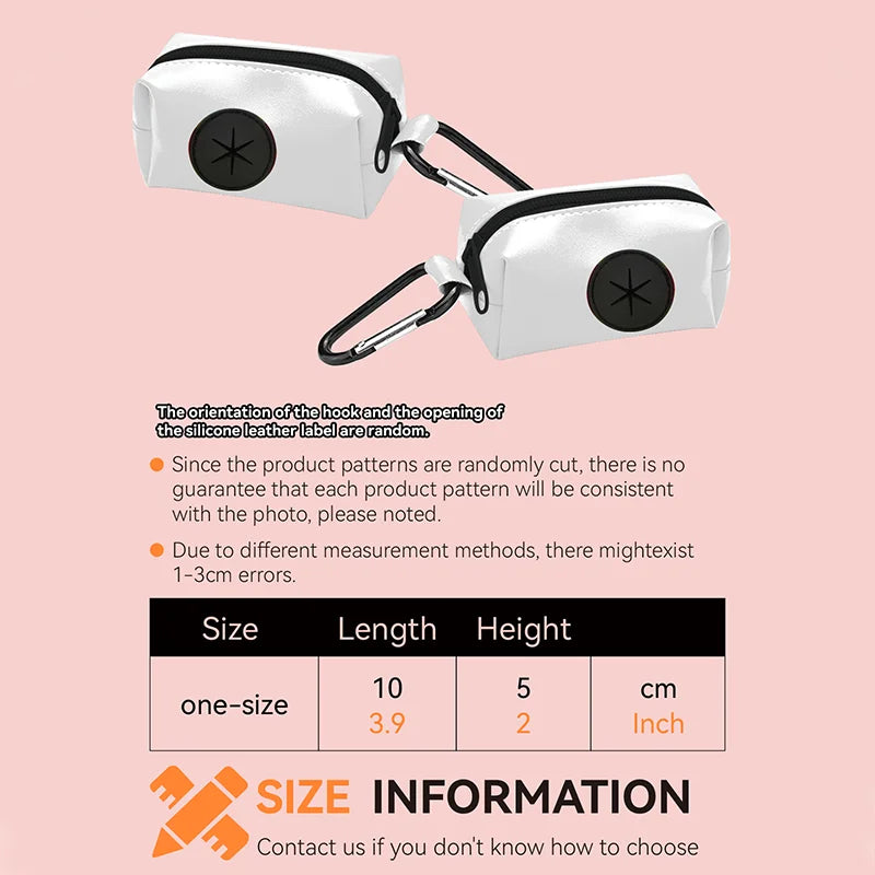 Dispensador de Bolsas para Excrementos de Mascotas – Diseño Elegante y Funcional