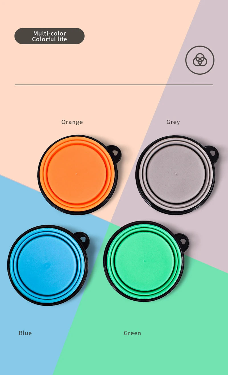 Cuenco Plegable para Mascotas – Comodidad y Sostenibilidad en Cada Viaje