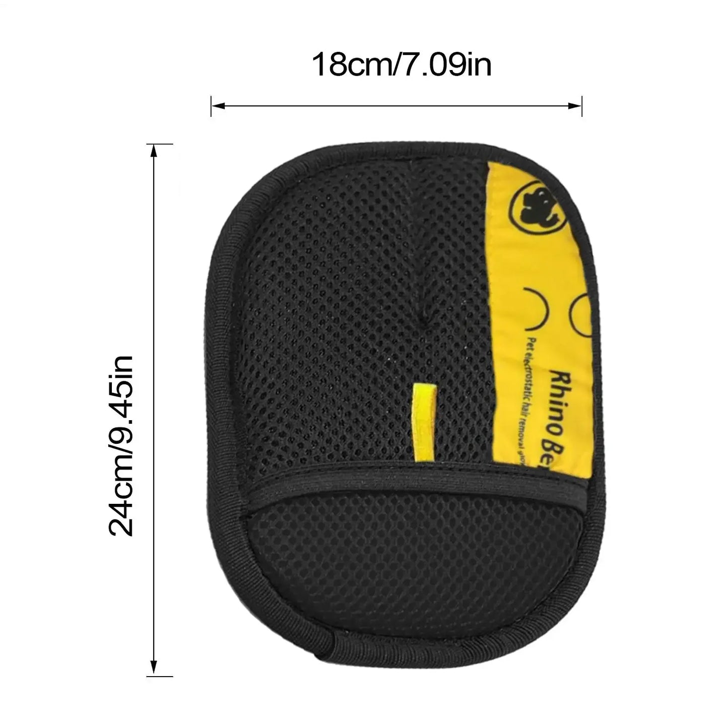 Guantes de aseo para gatos, cepillo electrostático para depilación de mascotas, para limpiar sofá, alfombras, ropa, removedor de pelo de mascotas de doble cara, 2 uds.