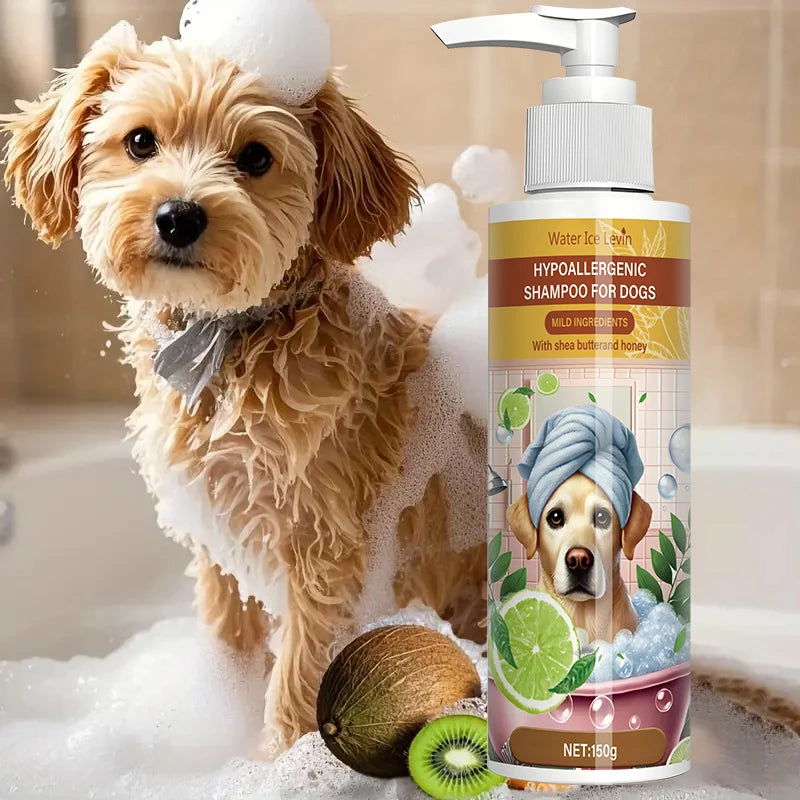 Champú Natural para Mascotas – Limpieza Profunda y Fragancia Fresca
