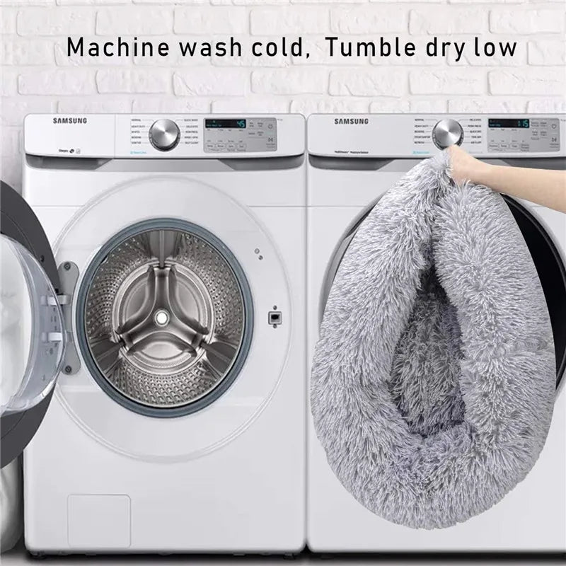 Cama de Felpa Ultrasuave para Mascotas – Confort y Calidez en Cada Sueño