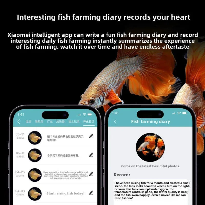 Acuario Mini de Auto-Circulación – Diseño Compacto y Ecológico