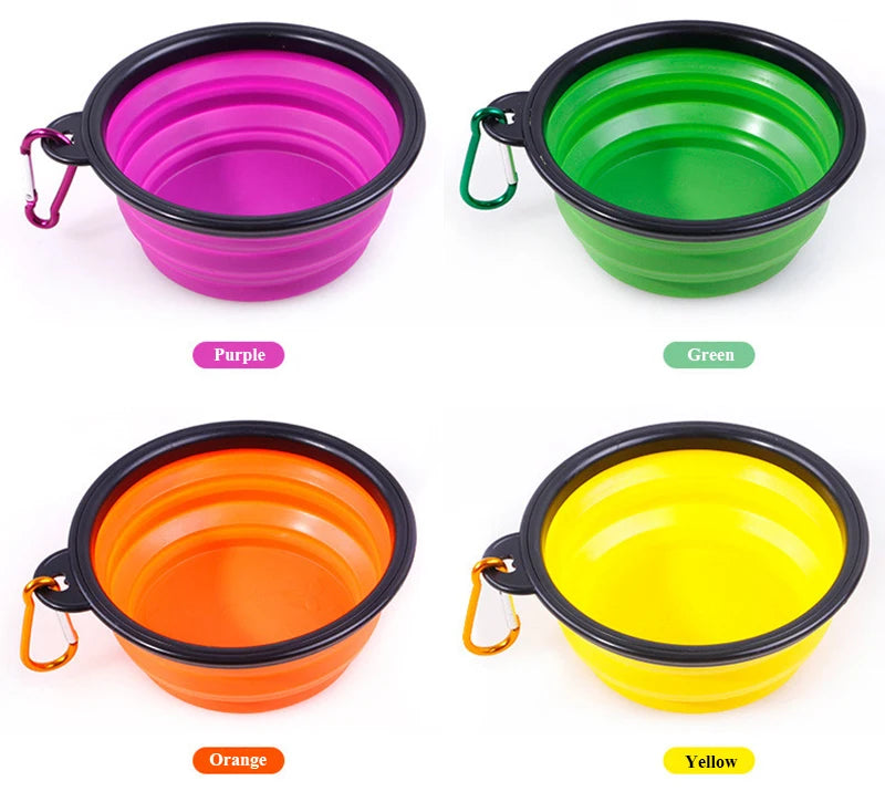 Cuenco Plegable para Mascotas – Comodidad y Sostenibilidad en Cada Viaje