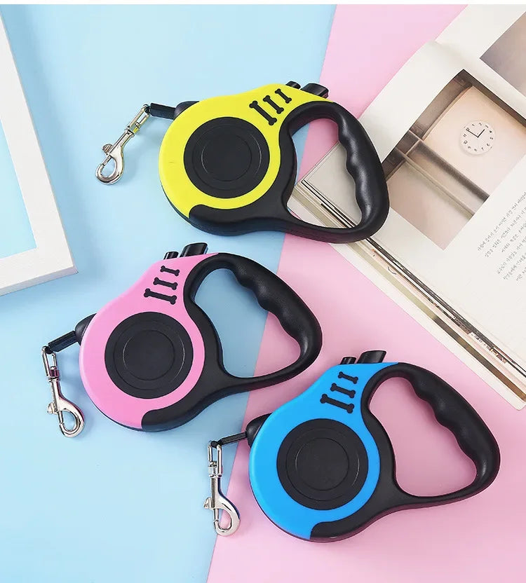Correa Retráctil Duradera – Flexibilidad y Seguridad para tu Mascota