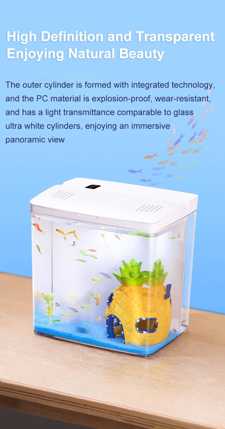 Acuario Inteligente – Tecnología Avanzada para el Cuidado Acuático