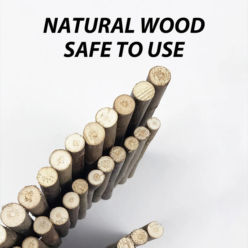 Puente de Escalada de Madera para Pequeños Roedores – Diversión y Seguridad en Jaulas