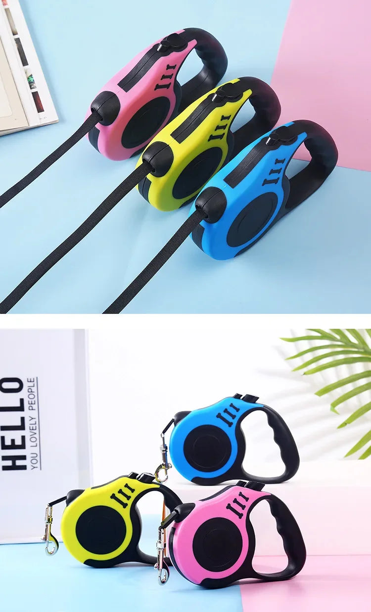 Correa Retráctil Duradera – Flexibilidad y Seguridad para tu Mascota