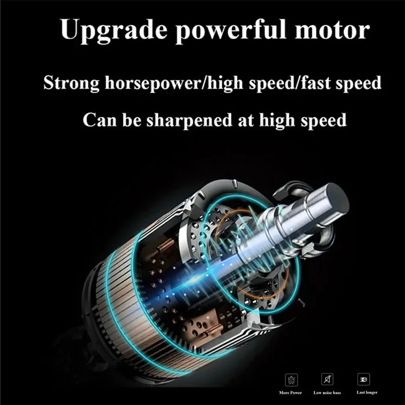 Cortauñas Eléctrico para Perros – Molinillo Recargable con Luz LED