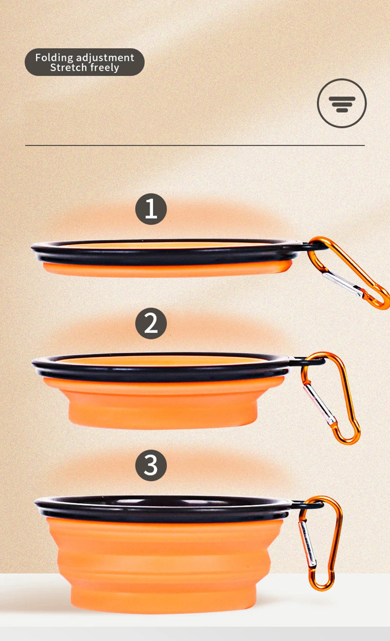 Cuenco Plegable para Mascotas – Comodidad y Sostenibilidad en Cada Viaje