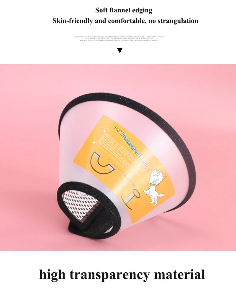 Collar Protector Elizabeth – Seguridad y Comodidad en el Postoperatorio