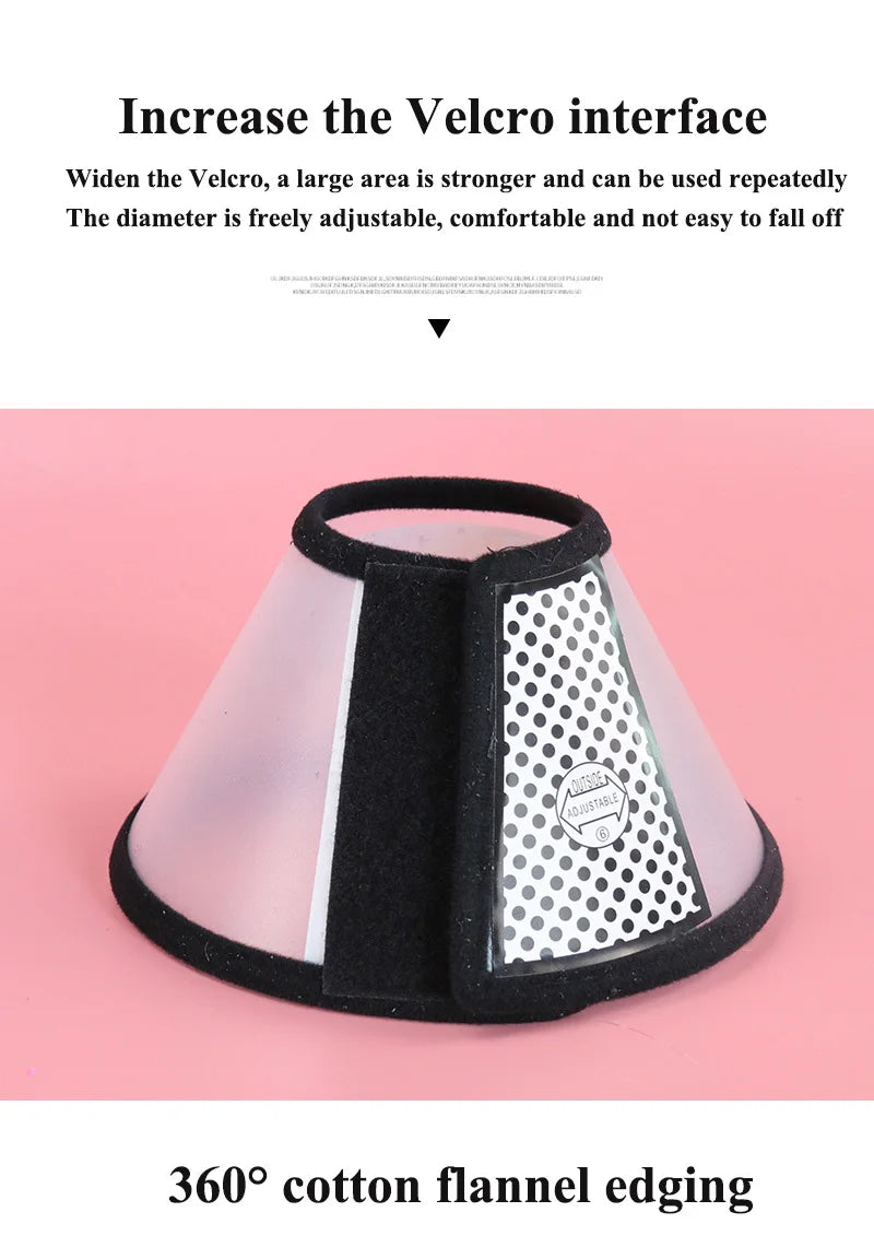 Collar Protector Elizabeth – Seguridad y Comodidad en el Postoperatorio