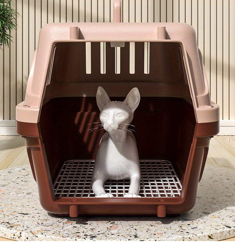 Transportín Portátil para Perros y Gatos – Viaja con Seguridad y Confort