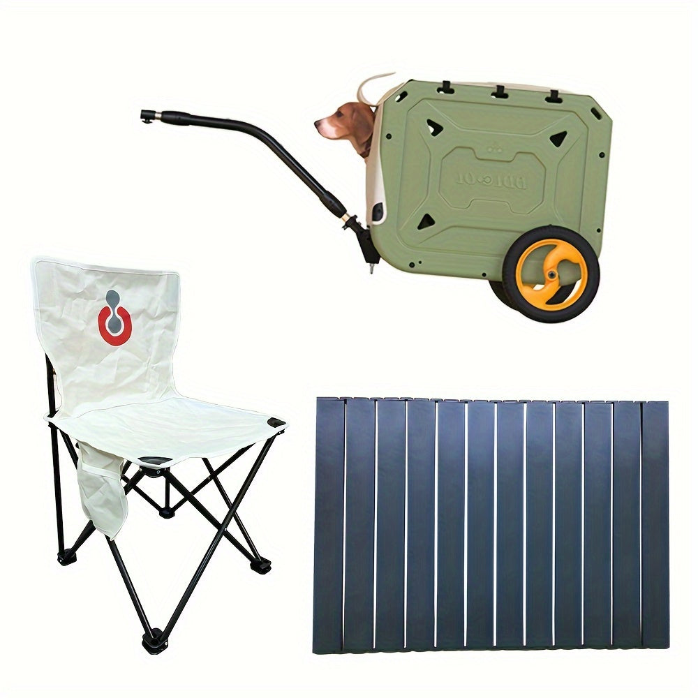 Transportador con Ruedas para Bicicleta – Viajes Seguros con Mascotas