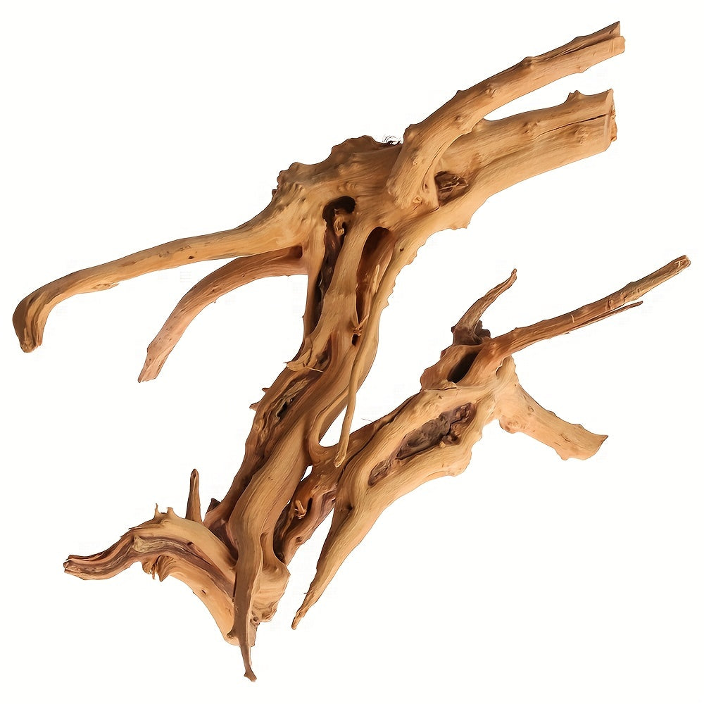 Tronco de Madera Natural para Acuarios y Terrarios – Decoración Única con Raíces Naturales