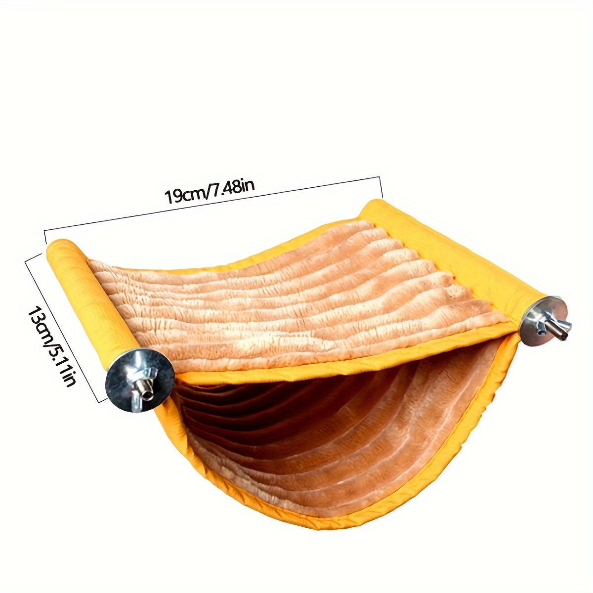 Hamaca Doble para Mascotas Pequeñas – Refugio Suave y Cálido en Jaulas