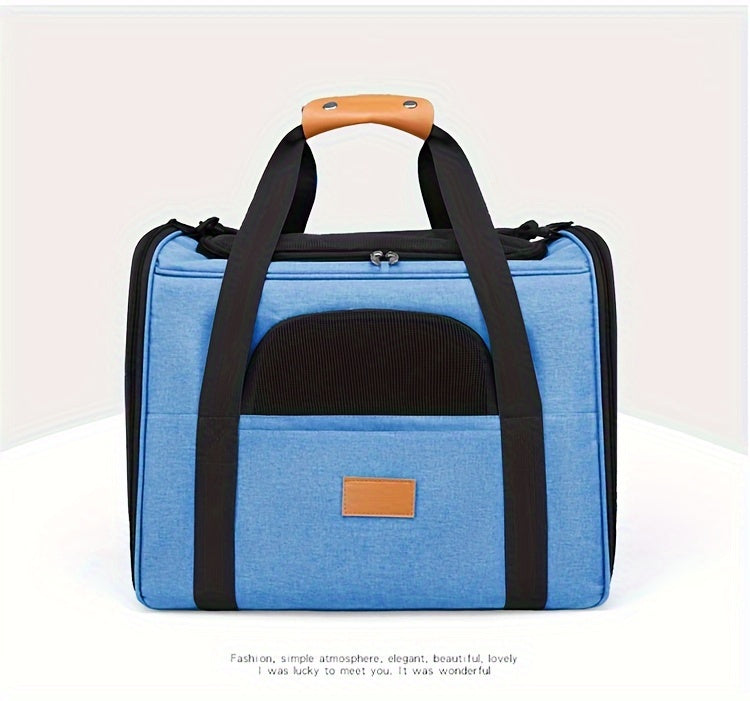 Transportín Aprobado para Aviones – Viajes Seguros para Gatos y Cachorros