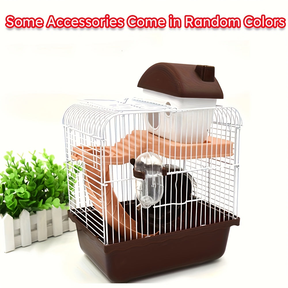 Villa de Dos Pisos para Hámsters – Diversión y Seguridad en un Espacio Perfecto