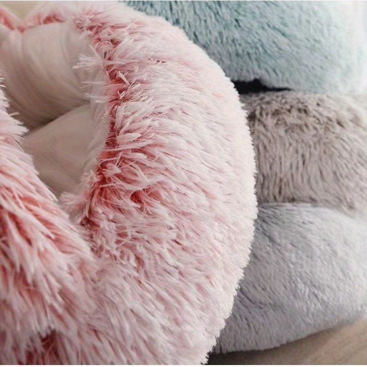 Cama Mullida Semicerrada para Gatos – Descanso Cálido y Seguro en Todas las Estaciones