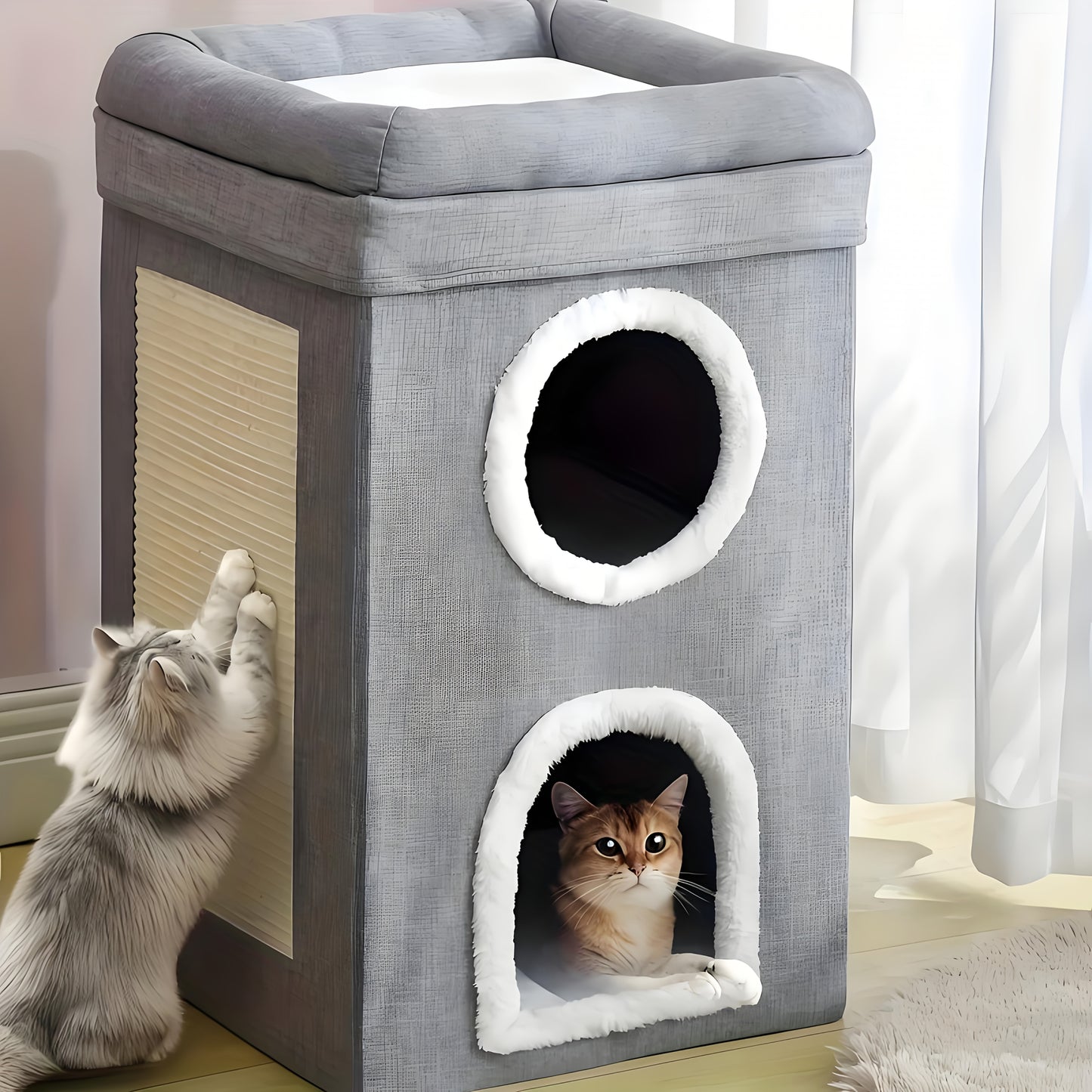 Cama Doble para tu gato –  Suave y Cálido para un descanso de lujo