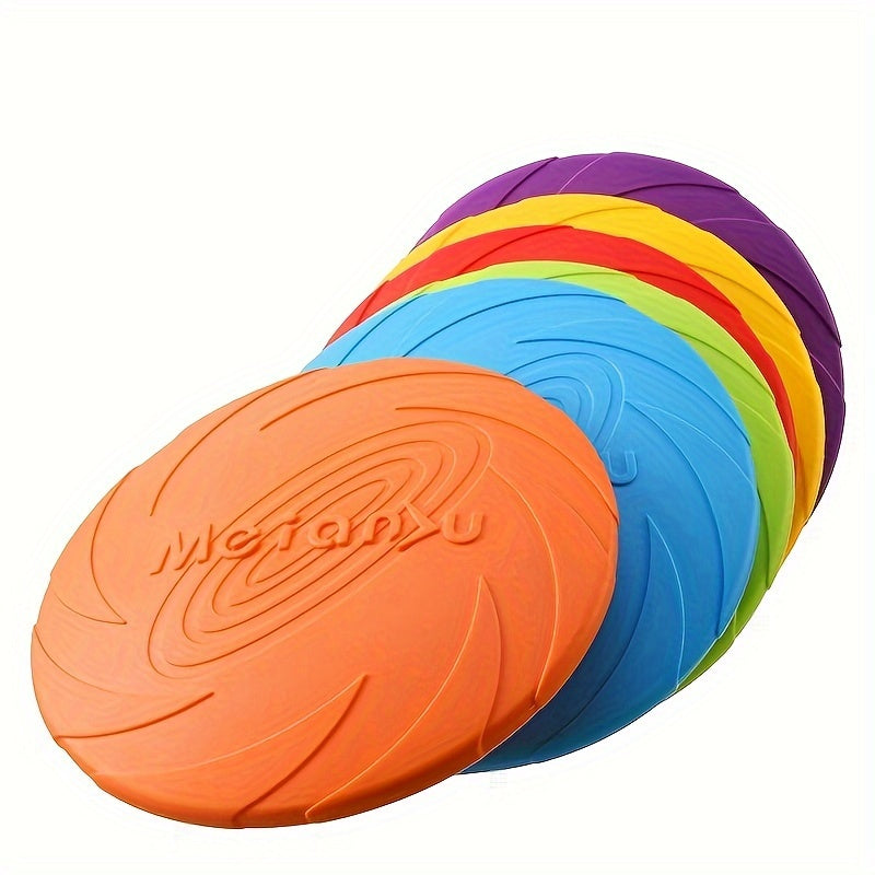 Frisbi de Silicona para Perros – Diversión Segura y Duradera