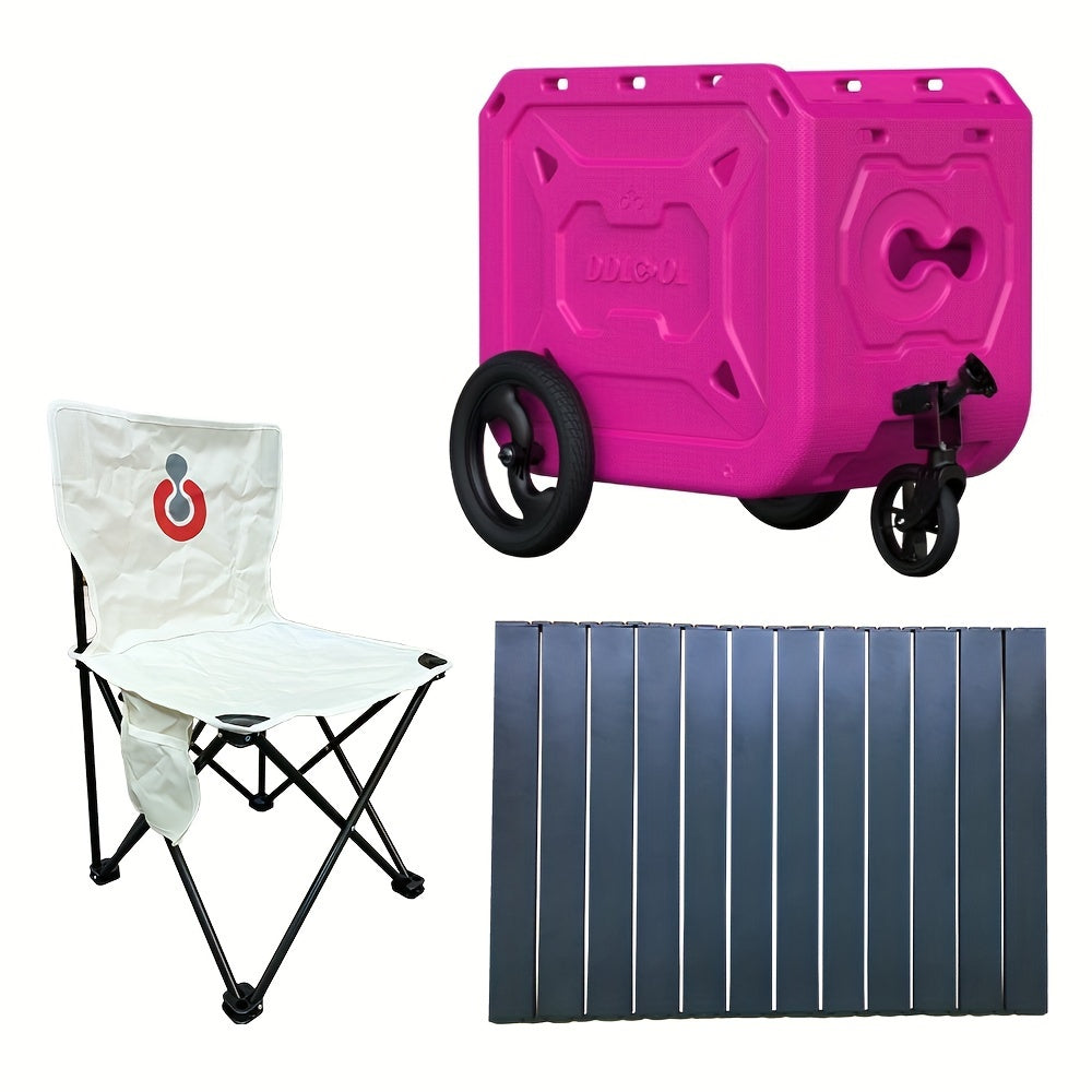 Transportador con Ruedas para Bicicleta – Viajes Seguros con Mascotas