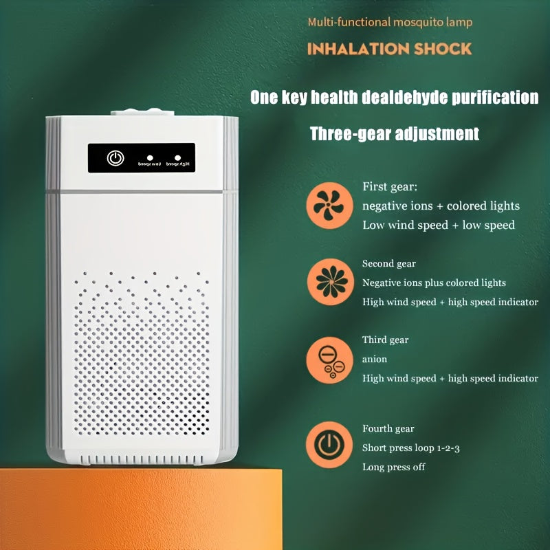 Purificador de Aire HEPA – Eliminación de Pelos, Polvo y Olores de Mascotas