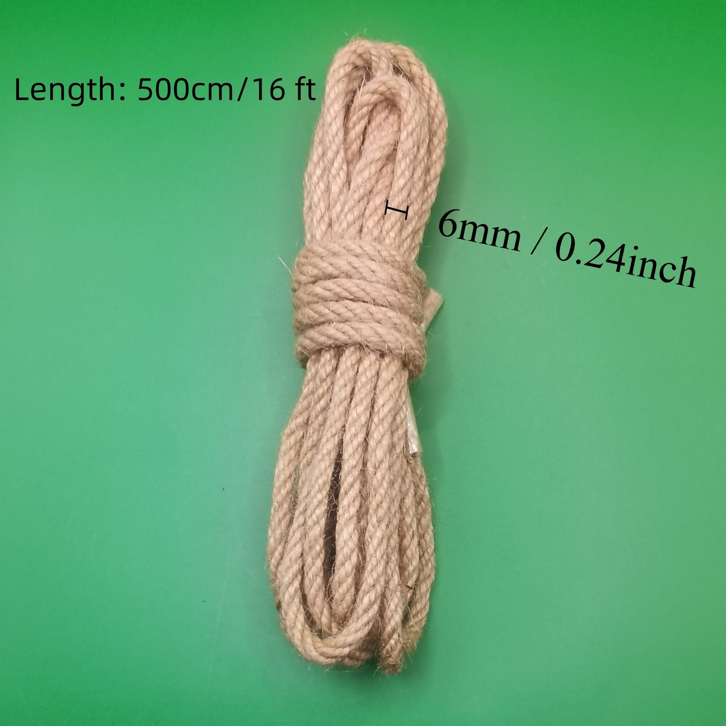 Cuerda de Sisal Natural – Juguete de Rascado Interactivo para Gatos